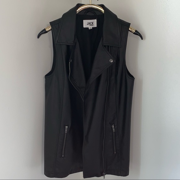 Jack by BB Dakota Moto Biker Vest - Picture 7 of 11